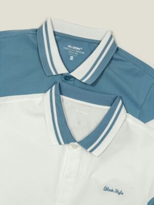 Chomba Manga Larga Azul