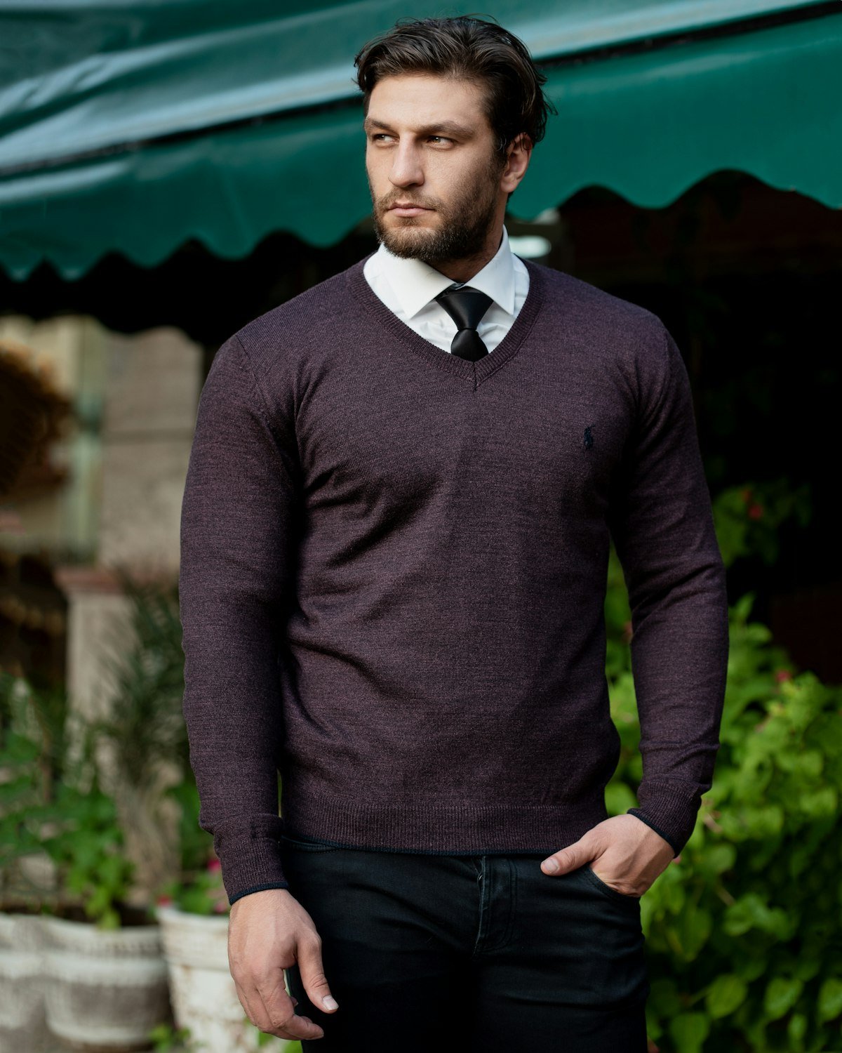 Sweater Shetland Cuello Redondo